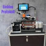 MiniSKY Cable Blowing Machine with Protokoll MiniSKY Cable Blowing Machine with Protokoll