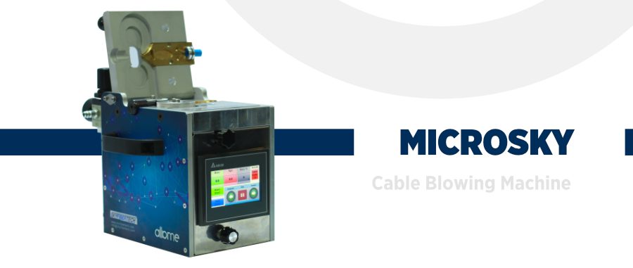 Cable Blowing Machine microsky banner