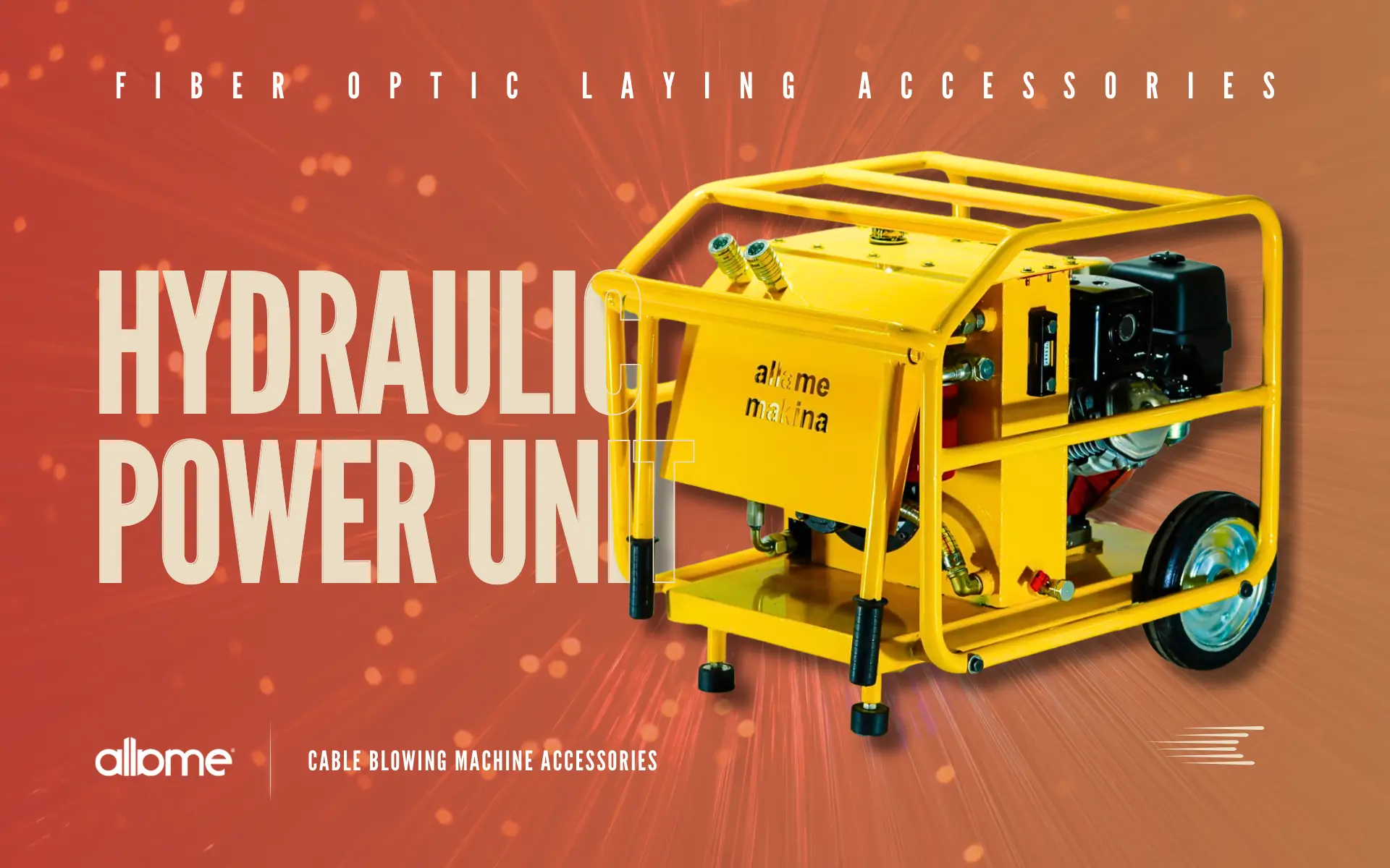 Accessories for Fiber Laying Equipments Hydraulic Power Unit