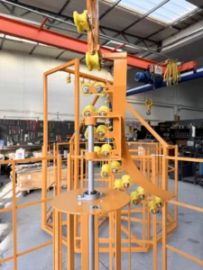 TRAILER MOUNTED CABLE FLEETER TRAILER MOUNTED CABLE FLEETER