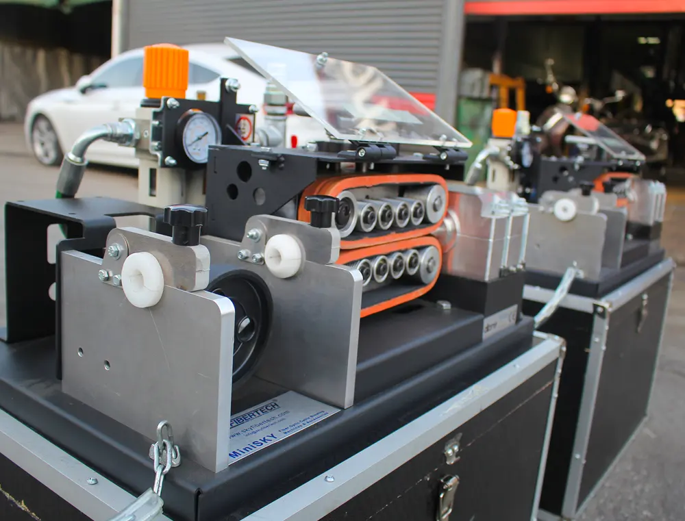 minisky fiber cable blowing machine