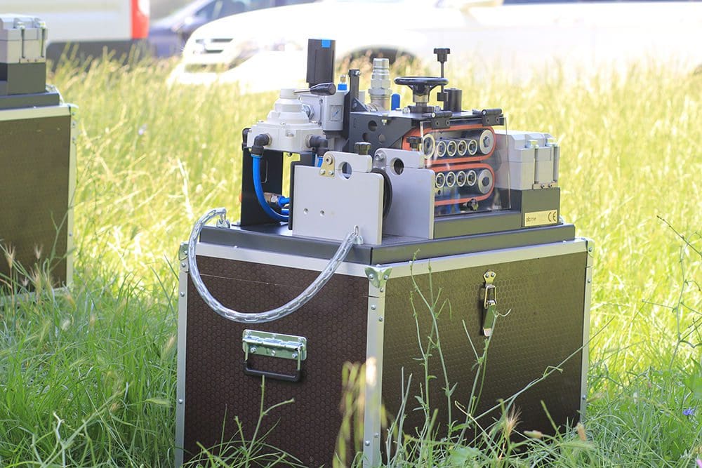 machine de soufflage de câble