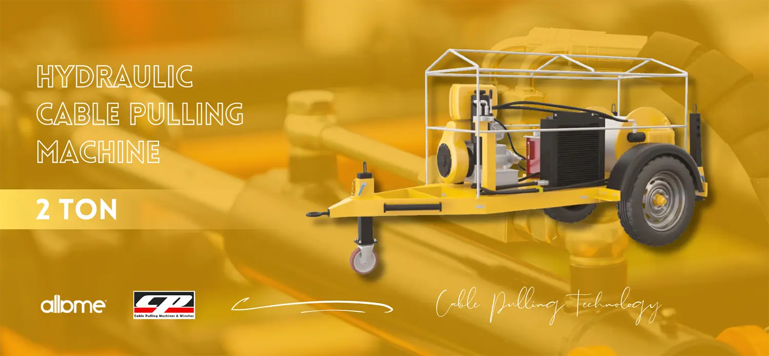 Hydraulic Cable Pulling Machine 2 Ton Hydraulic Cable Pulling Machine 2 Ton