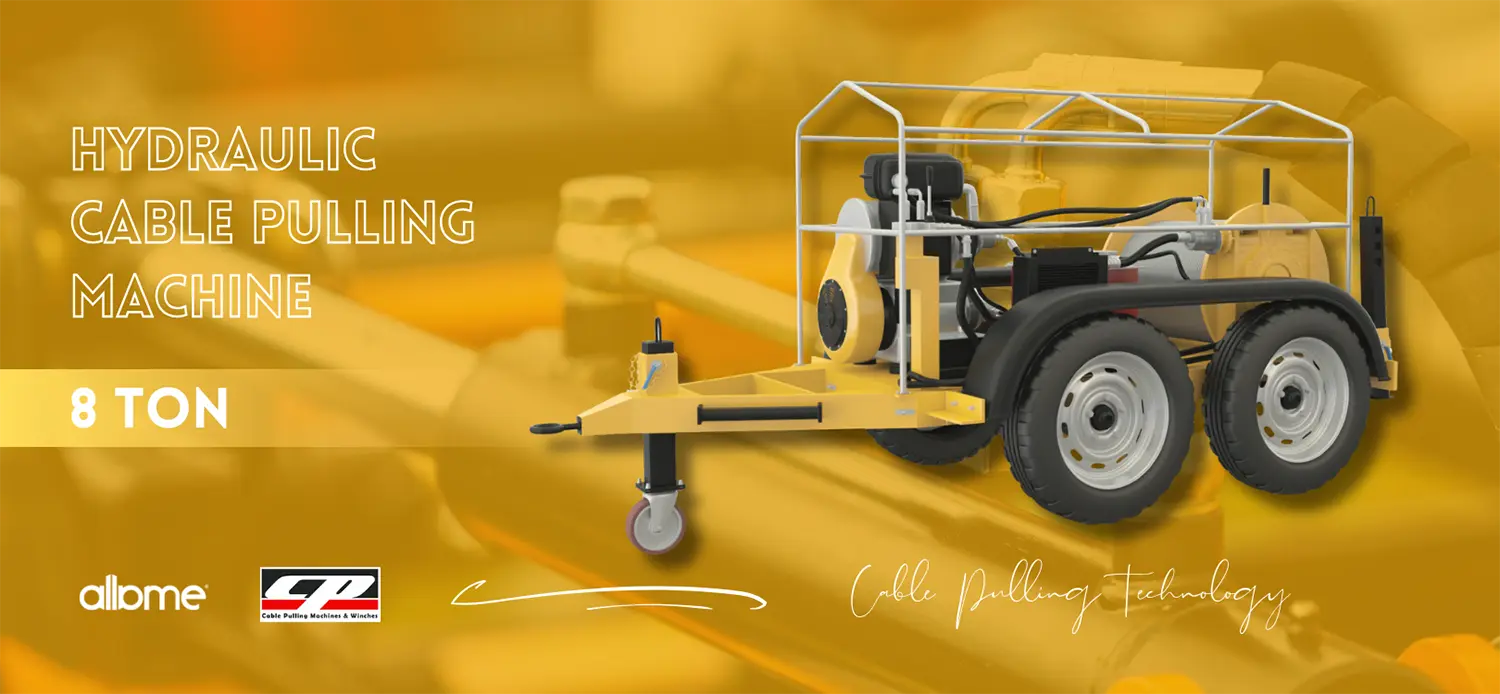 Hydraulic Cable Pulling Machine 8 Ton Hydraulic Cable Pulling Machine 8 Ton
