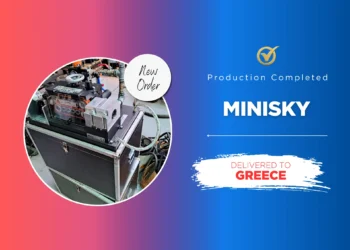 minisky fiber blowing machine delivered to greece