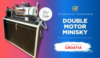 double motor minisky delivered to croatia