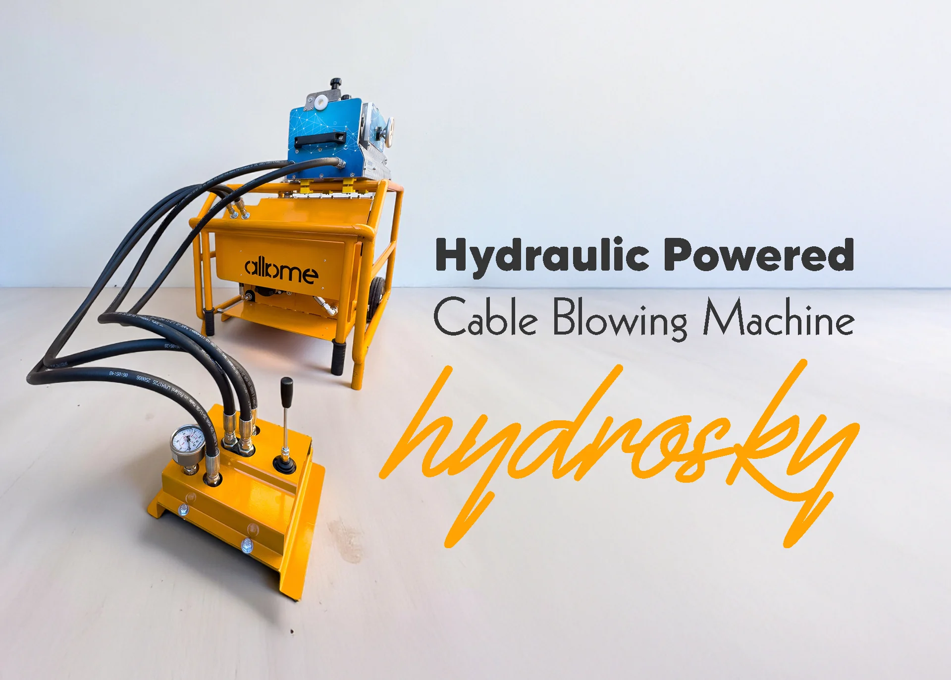 Hydraulic Powered Cable Blowing Machine Hydraulic Powered Cable Blowing Machine