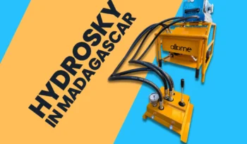 hydrosky working in madagascar for fiber cable blowing