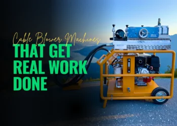 cable blower machines that get real work done