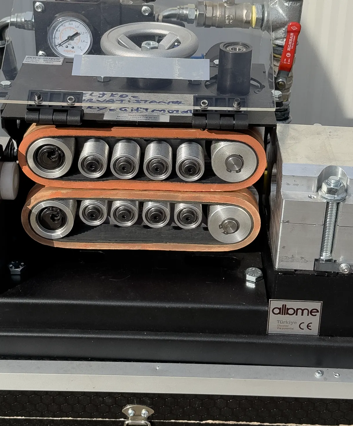 MiniSky Delivered for Fiber Works in Belgium