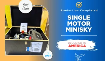 MiniSky Single Motor Model Delivered to Michigan, USA