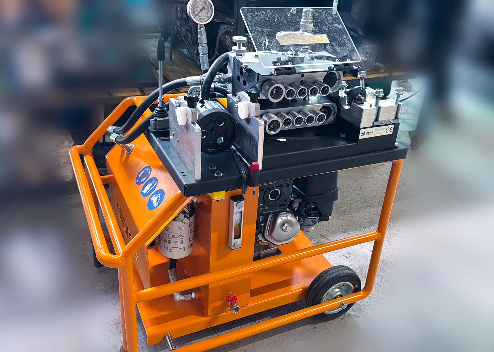 HYDROSKY Cable Blowing Machine Delivered to the United States of America HYDROSKY Cable Blowing Machine Delivered to the United States of America
