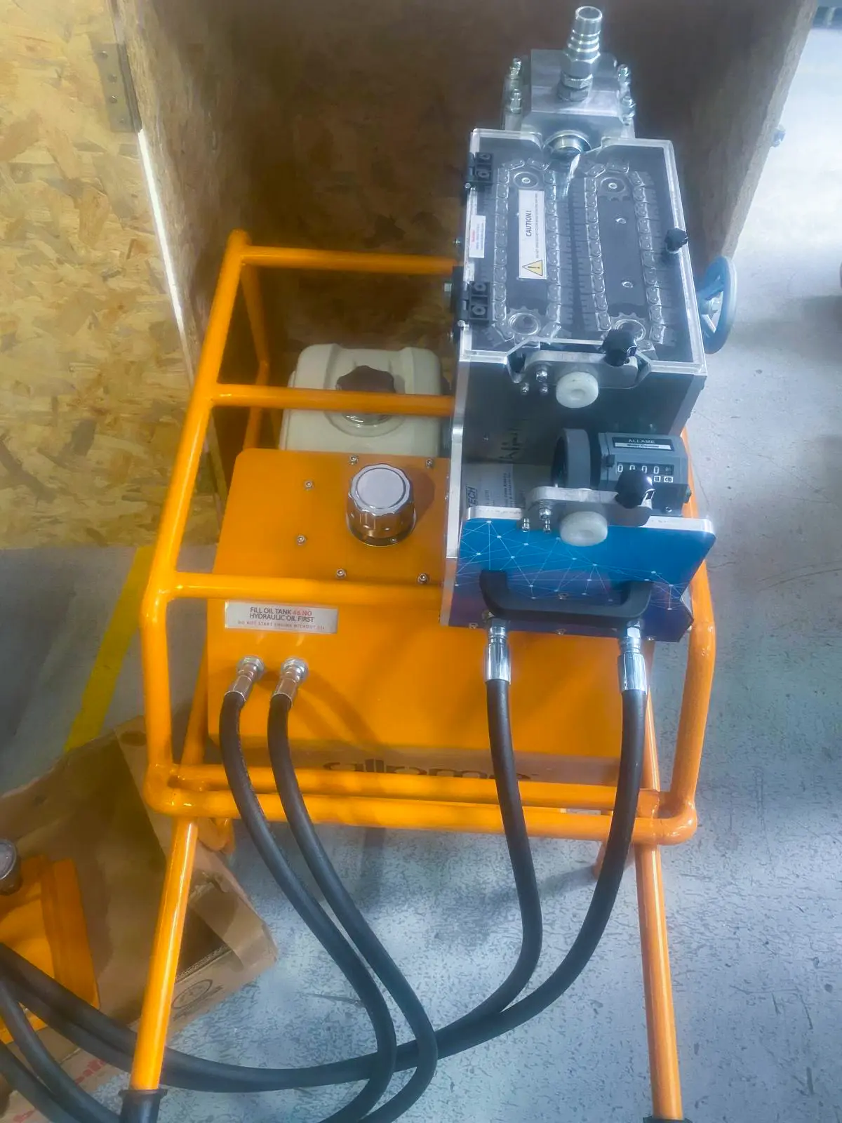 HYDROSKY Cable Blowing Machine Delivered to the United States of America HYDROSKY Cable Blowing Machine Delivered to the United States of America